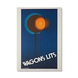 WAGONS-LITZ 'WAGONS LITS' POSTER [REPRODUCED EDITION]